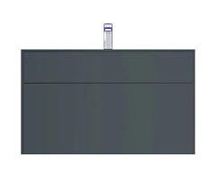 Тумба с раковиной AM.PM Inspire 2.0 100 графит матовый