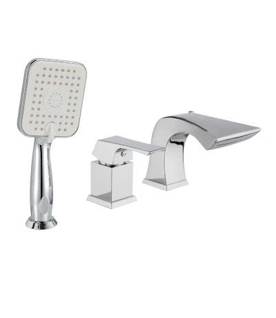 Смеситель на борт ванны Lemark Unit на 3 отверстия