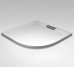 Душевой поддон RGW GWS 90*90*3,5 четверть круга белый