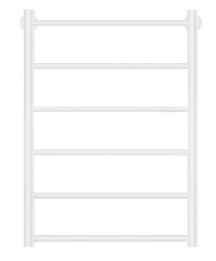 Водяной полотенцесушитель Deroh Treppe DWTE500800RAL9016MATUC П6 50*80 белый матовый
