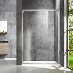 Душевая дверь в нишу Vincea Lugano 160*195 L/R с длинной ручкой с доводчиком без поддона