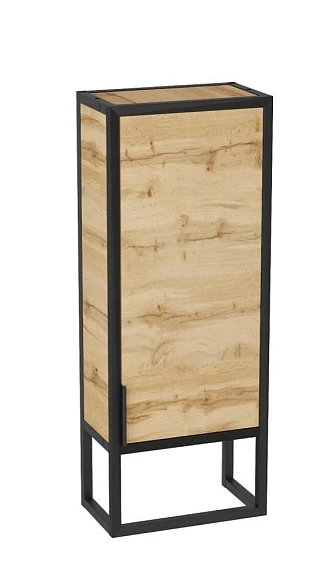 Пенал 1Marka Grunge Loft 35Н/П дуб вотан R