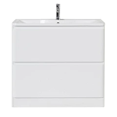 Тумба с раковиной BelBagno Albano 80 Bianco Lucido напольная