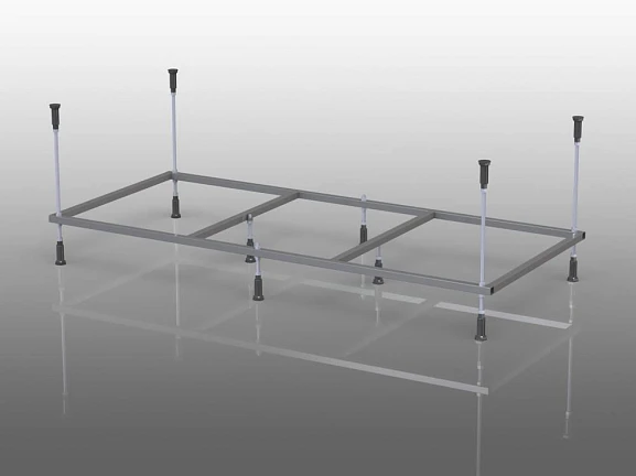Металлический каркас 120*70 Riho (приобретается в комплекте с ванной)