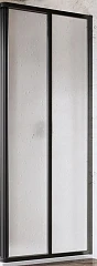 Душевая стенка с дверью Ravak Supernova SRV2-100 S 100*195 профиль черный, пластик Pearl