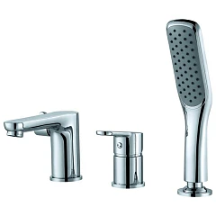 Смеситель на борт ванны DQ Rhein Marx DA1394941 на 3 отверстия