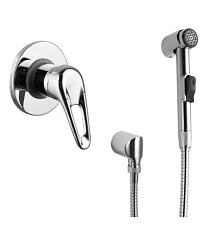 Гигиенический душ со смесителем Lemark LunaLM4119C  скрытый монтаж хром