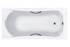 Акриловая ванна Roca BeCool 180х80 с отверстиями под ручки