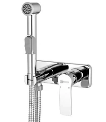 Гигиенический душ со смесителем Lemark Grace LM1519C скрытый монтаж хром