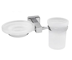Держатель стакана и мыльницы WasserKRAFT Lippe K-6526