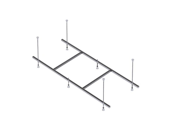 Сборный каркас к ванне Aquatek Ника 170см (шпильки) (приобретается в комплекте с ванной)
