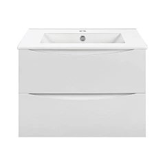 Тумба под раковину Vincea Mia 60 белый глянец
