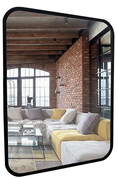 Зеркало Silver Mirrors Мальта-лофт 60*80 черный