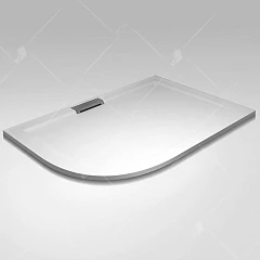 Душевой поддон RGW GWS-41-R 120*80*3,5 асимметричный R
