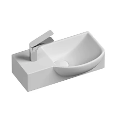 Раковина Ceramicanova Element 40*22 R с крепежом