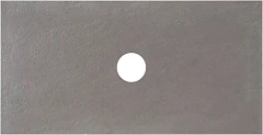 Столешница Allen Brau Reality 1.32024.DG-S 90 пепельная структура (круглое/прямоугольное отверстие)