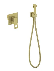 Гигиенический душ со смесителем Timo Briana 7189/03SM скрытый монтаж матовое золото