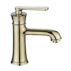 Смеситель Haiba HB10181-5 для раковины глянцевое золото