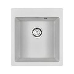 Кухонная мойка Paulmark Zemar PM104651-WH 46,5*51 белая