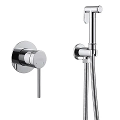 Гигиенический душ со смесителем ABBER Emotion AF8825 скрытый монтаж хром