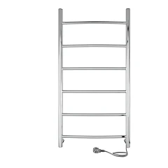 Электрический полотенцесушитель Indigo Arc 30*70 L/R серебристый
