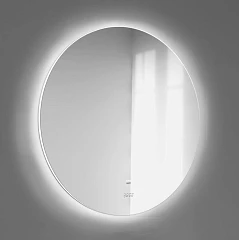 Зеркало Raval Solo 77 с led-подсветкой и часами