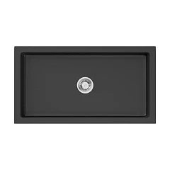 Кухонная мойка Omoikiri Mikura 84*46 керамическая черная