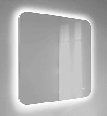 Зеркало Raval Ego 80 с led-подсветкой и часами