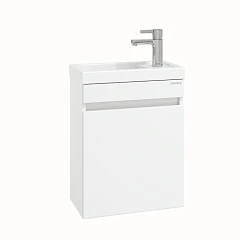 Тумба под раковину Onika Милтон 45 белый глянец