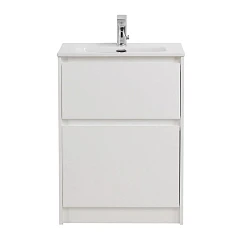 Тумба с раковиной BelBagno Kraft 60 600/390 Bianco Opaco