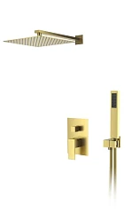 Душевой комплект DQ Bayern Liszt DA1515707A04 матовое золото