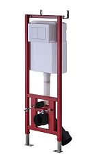 Система инсталляции для унитазов DQ DI8640116 клавиша смыва белая