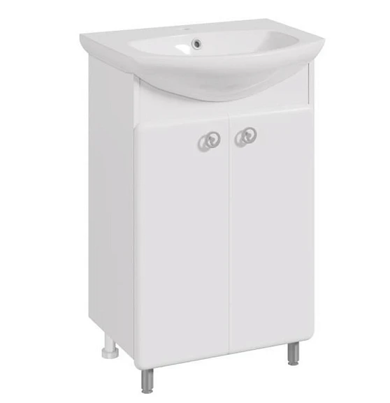 Тумба с раковиной Runo Капри 55