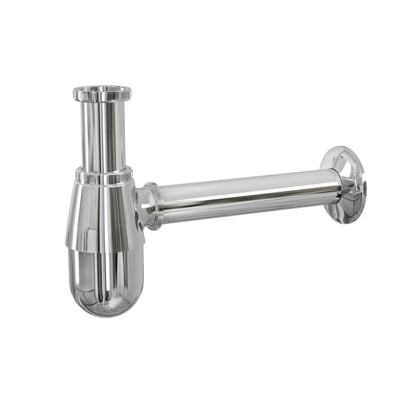 Сифон для раковины DQ DC9071 глянцевый хром