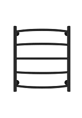 Водяной полотенцесушитель Санприз Классик П5 50*60 черный матовый