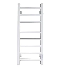 Электрический полотенцесушитель Санприз Квадро П8 30*80 L/R белый матовый