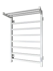 Электрический полотенцесушитель Санприз Контур П8 50*80 L/R с полкой белый матовый