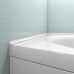 Бордюр для ванны BNV ГЛ12 75*1,2*1,2 левый