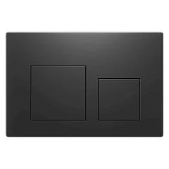 Клавиша смыва Terminus Classic 82K24х16V квадрат вороненая сталь