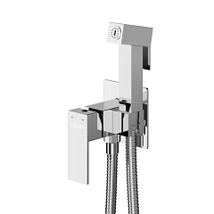 Гигиенический душ со смесителем Cezares Slider SLIDER-DIF-01 скрытый монтаж хром