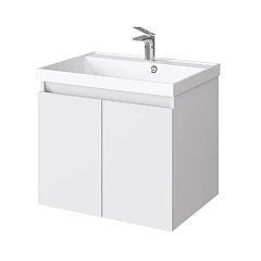 Тумба с раковиной Raval Vesso 60 белая