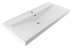 Мебельная раковина Aquanet Flash 100 (приобретается в комплекте с тумбой)