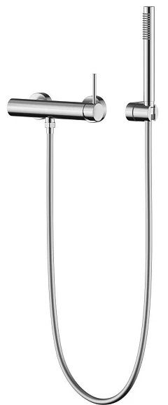 Смеситель Knotlor Eclipse SS-22 для душа с душевыми аксессуарами сатин