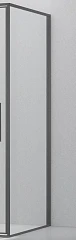 Душевая стенка боковая Vincea Slim 8mm VSG-4SL900CLGM 90*195 профиль вороненая сталь