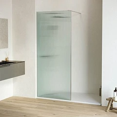 Душевая перегородка RGW Walk-in WA-08 80*195 стекло рифленое без поддона