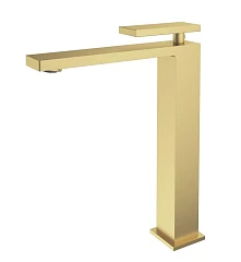 Смеситель Vincea Dice VBF-2DS2BG для раковины брашированное золото