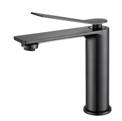 Смеситель Vincea Verse VBF-2VE1GM для раковины вороненая сталь