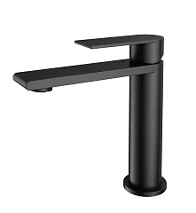 Смеситель Vincea Vogue (SS) VBF-2VS1MB для раковины черный матовый