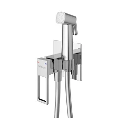 Гигиенический душ со смесителем BelBagno Luce LUC-HGN-CRM скрытый монтаж хром