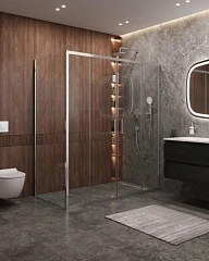 Душевой уголок Cezares Molveno MOLVENO-AH-2/1-180/100-C-Cr-IV 180*100*195 без поддона